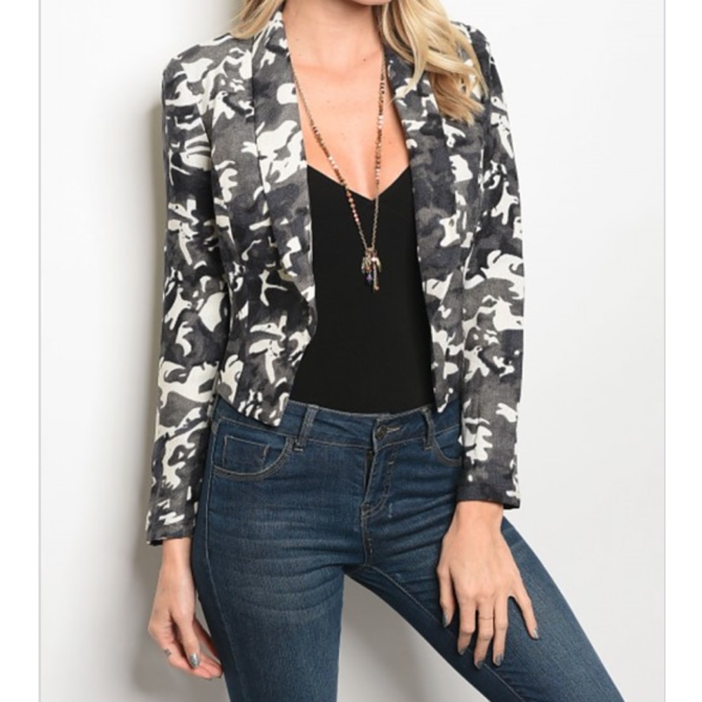 Camo Blazer